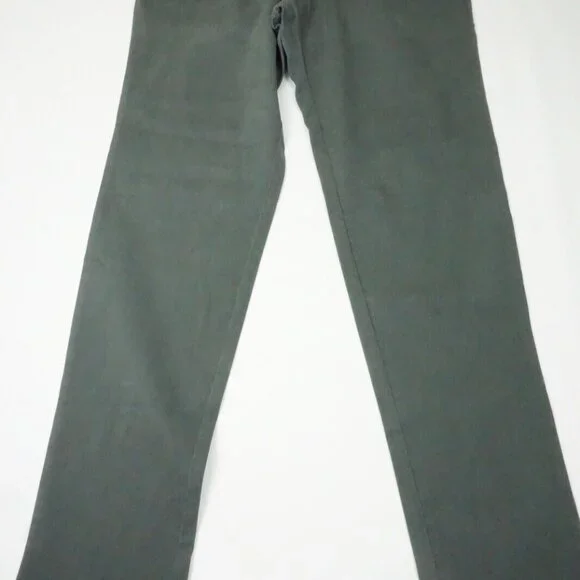Isaia S Tinto Capo Gray Twill Cotton Blend Casual Mens Chino Pants 58R EU NEW